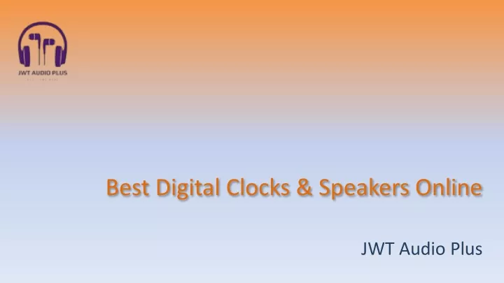 best digital clocks speakers online