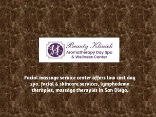Massage therapist San Diego