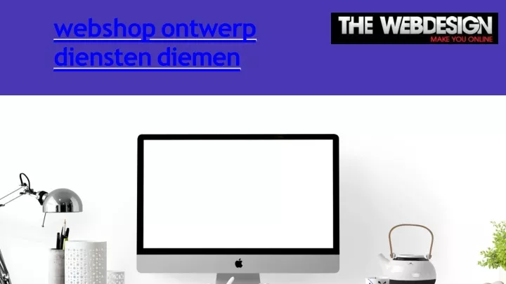 webshop ontwerp