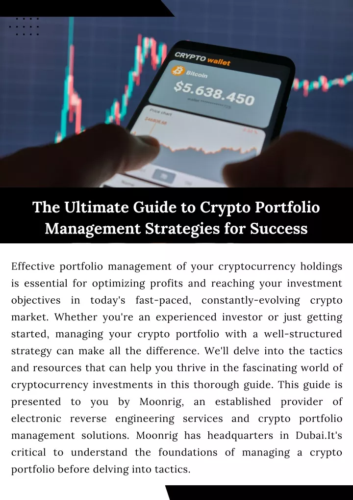 the ultimate guide to crypto portfolio management