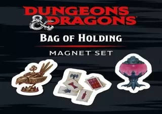 FREE READ (PDF) Dungeons & Dragons: Bag of Holding Magnet Set (RP Minis)