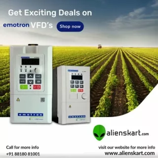 Get best deal on Emotron Drives only at Alienskart Web