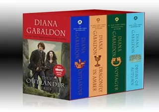 DOWNLOAD [PDF] Outlander 4-Copy Boxed Set: Outlander, Dragonfly in Amber, Voyager, Drums o