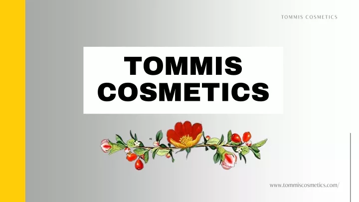 tommis cosmetics