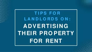 Ultimate Tips to Advertise Your Property for Rent