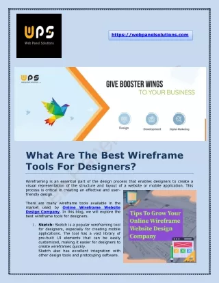Best Wireframe Design & ERP Software Development Services - Web Panel Solutions