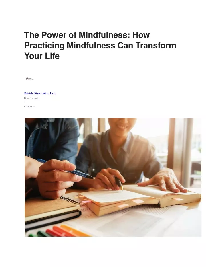 the power of mindfulness how practicing