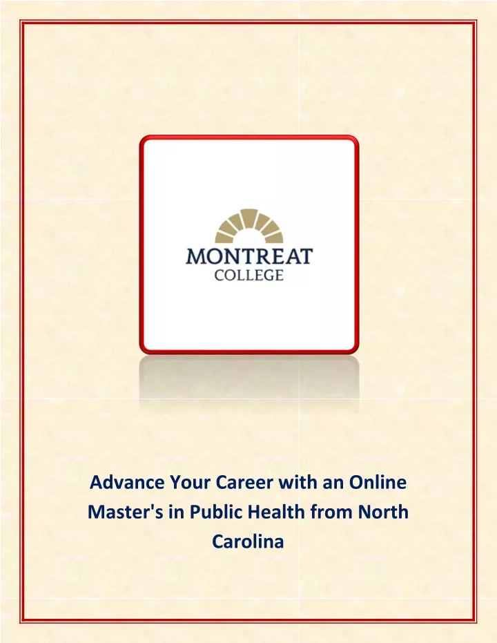 advance your career with an online master