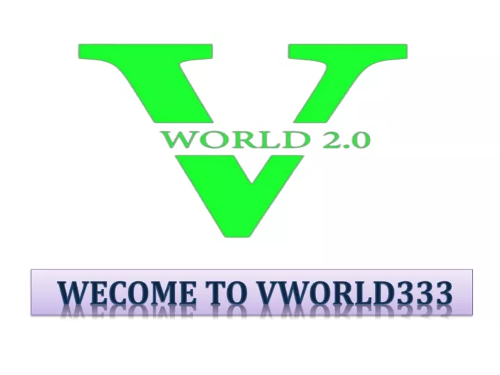 wecome to vworld333