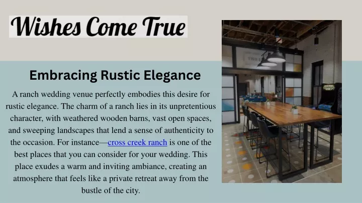 embracing rustic elegance