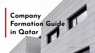 A Guide for Company Formation in Qatar