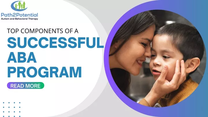 top components of a successful aba program