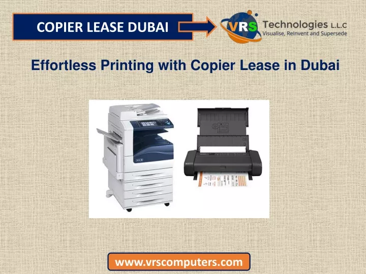 copier lease dubai