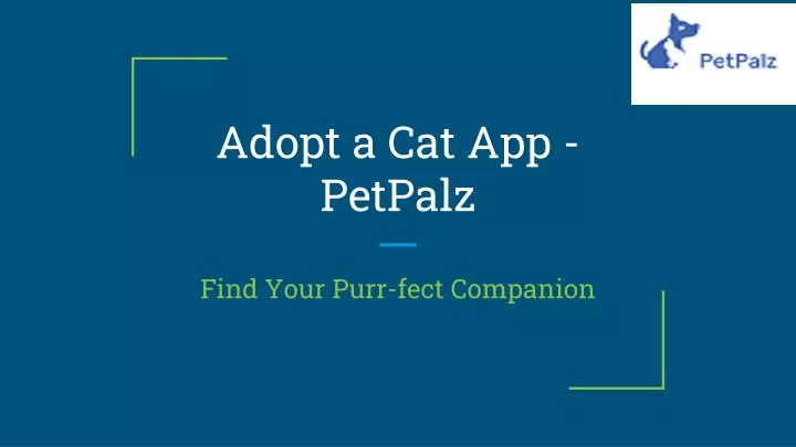 adopt a cat app petpalz