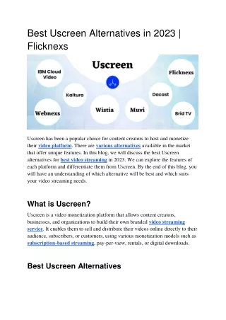 Best Uscreen Alternatives in 2023 _ Flicknexs