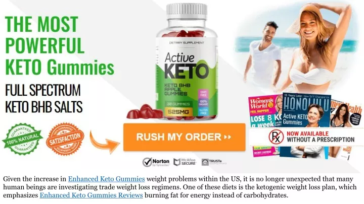 given the increase in enhanced keto gummies
