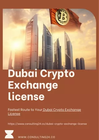 Dubai Crypto Exchange license
