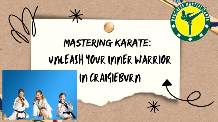 mastering karate