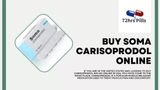 Buy Soma Carisoprodol Online