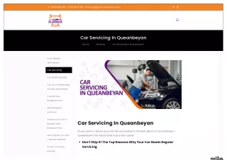 Local Car Service Mechanics in Queanbeyan JSG Automotive