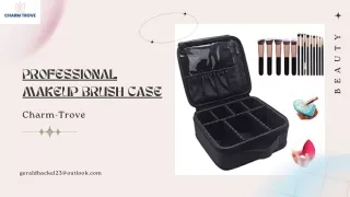 Buy Professional Makeup Brush Case or Cosmetic Travel Organiser