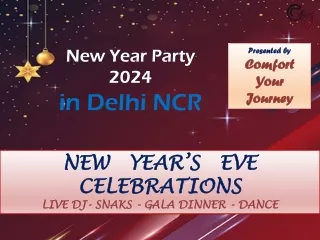 Exciting New Year Packages in Delhi NCR