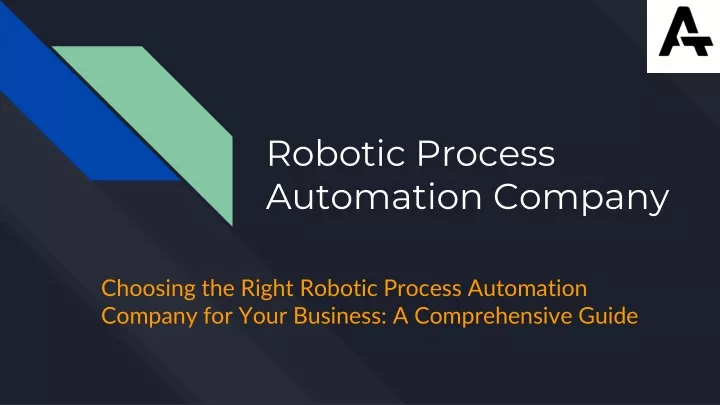 robotic process automation company