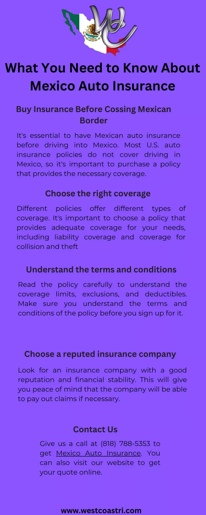 what you need to know about mexico auto insurance