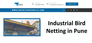 Industrial Bird Netting in Pune - Experts Invi Grille