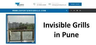 Invisible Grills in Pune - Experts Invi Grille