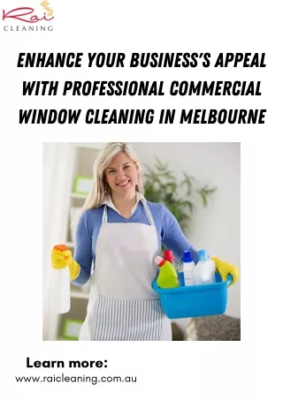 Enhance Your Business's Appeal with Professional Commercial Window Cleaning in Melbourne
