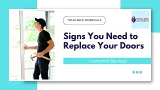 Signs You Need to Replace Your Doors