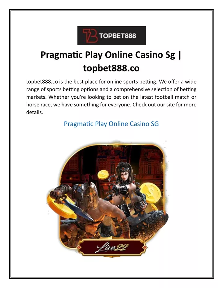 pragmatic play online casino sg topbet888 co