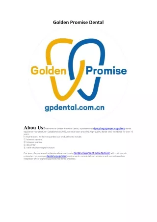 Golden Promise Dental