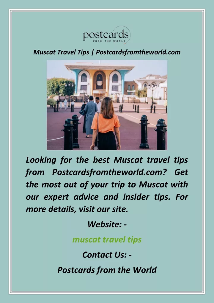 muscat travel tips postcardsfromtheworld com
