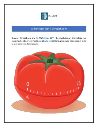 ai detector gpt zerogpt com