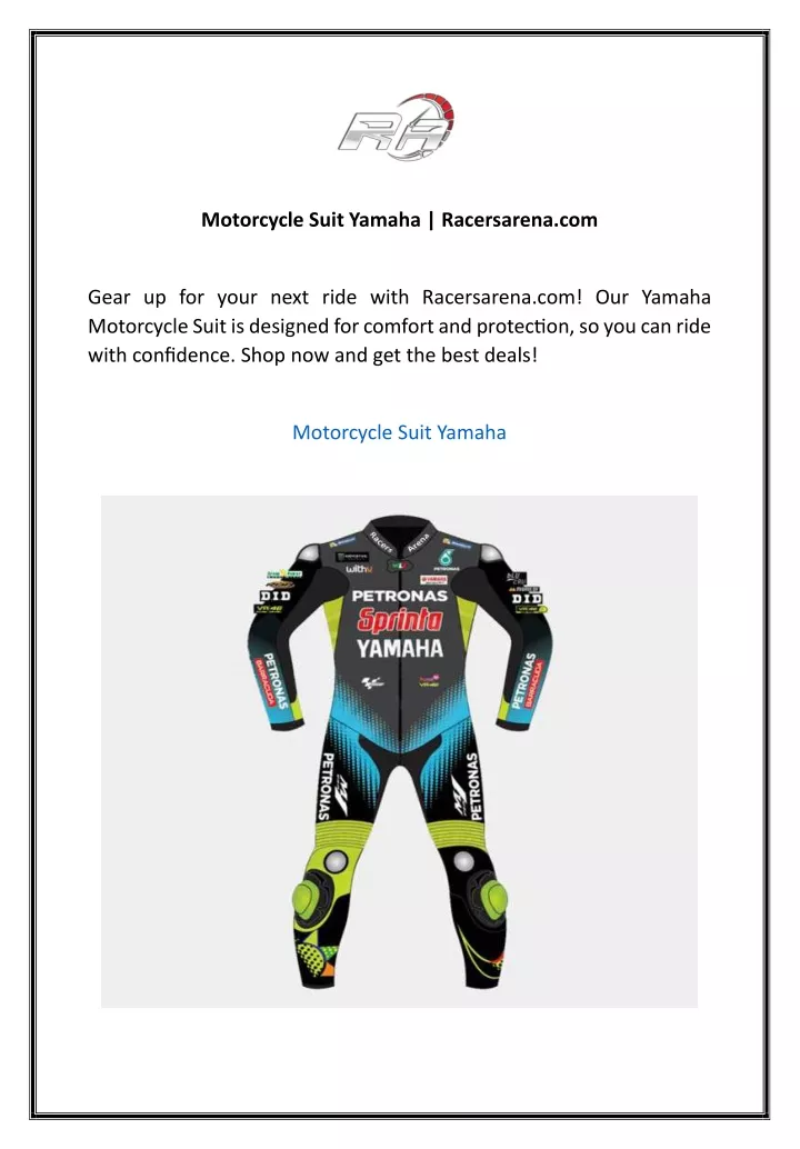 motorcycle suit yamaha racersarena com