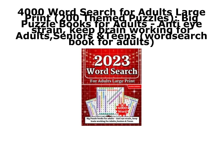 4000 word search for adults large print