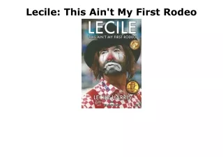 PDF/READ Lecile: This Ain't My First Rodeo epub