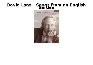 EPUB DOWNLOAD David Lanz - Songs from an English Garden kindle