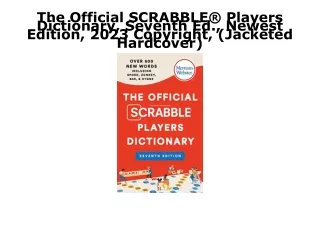 EPUB DOWNLOAD The Official SCRABBLE® Players Dictionary, Seventh Ed., Newest Edi