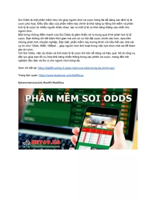 soi odds
