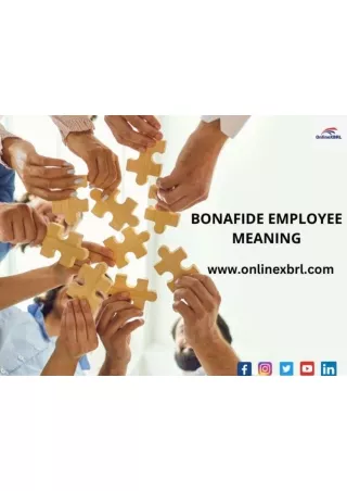 Understanding the Meaning of a bona fide employee