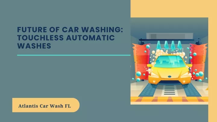 future of car washing touchless automatic washes