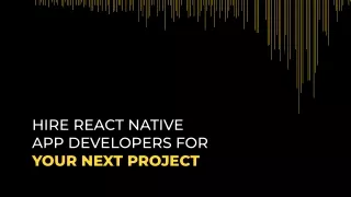 Hire React native developer