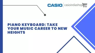 piano keyboard take your music career