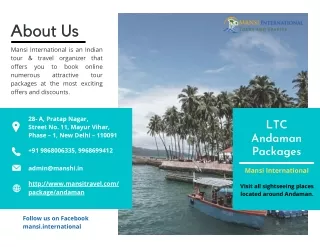 LTC Andaman Packages