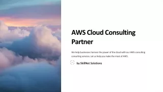 Amplifying Success: Unleashing the Power of AWS Cloud Consulting Partnership