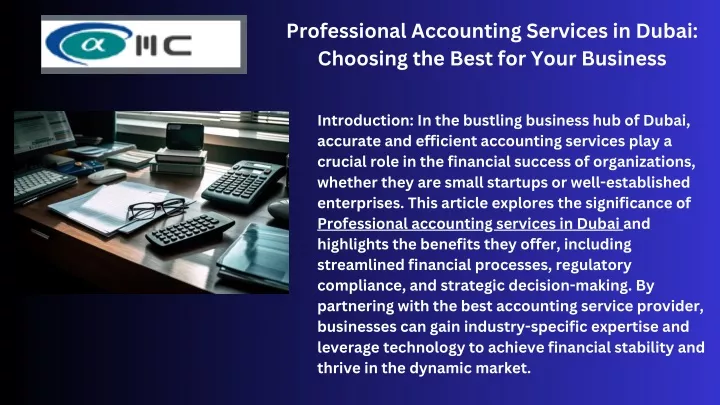professional accounting services in dubai