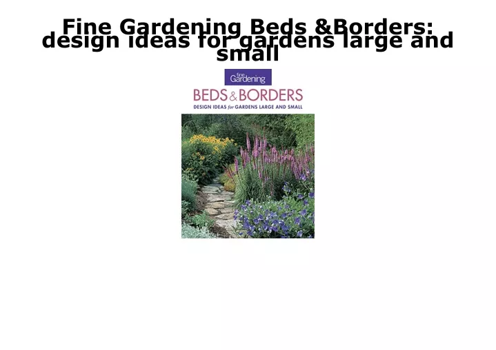 fine gardening beds borders design ideas